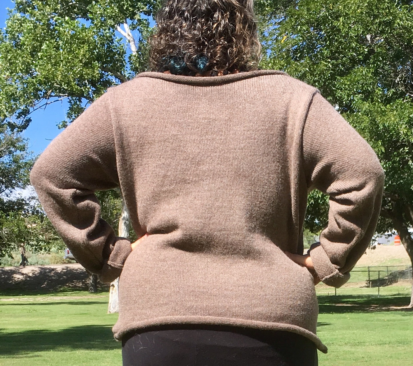 XL boat neck sweater