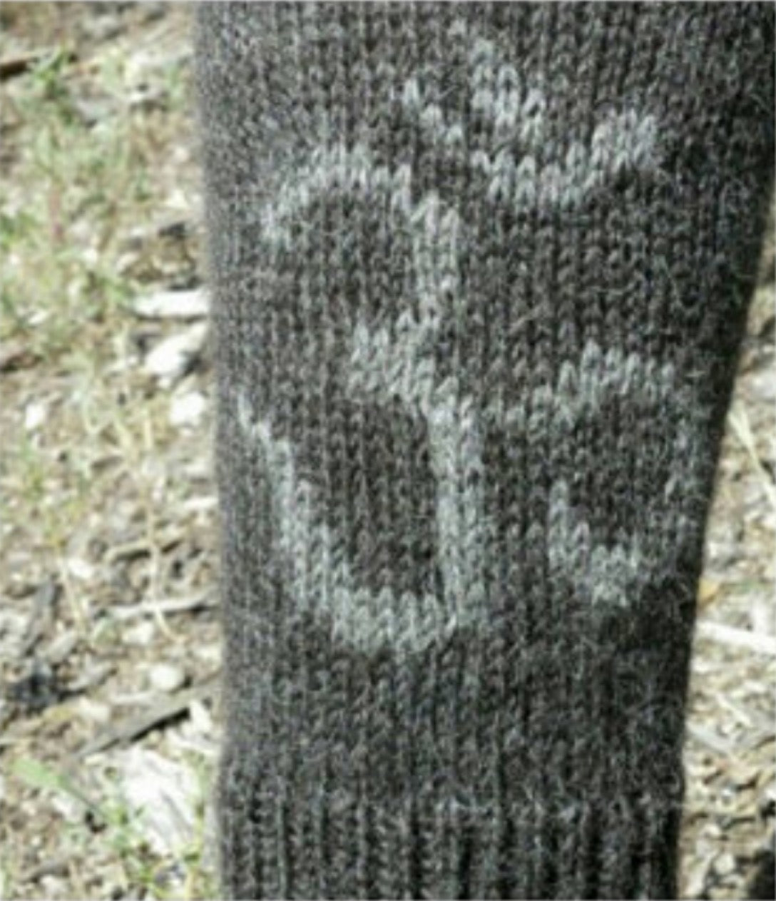 Leg warmers with design
