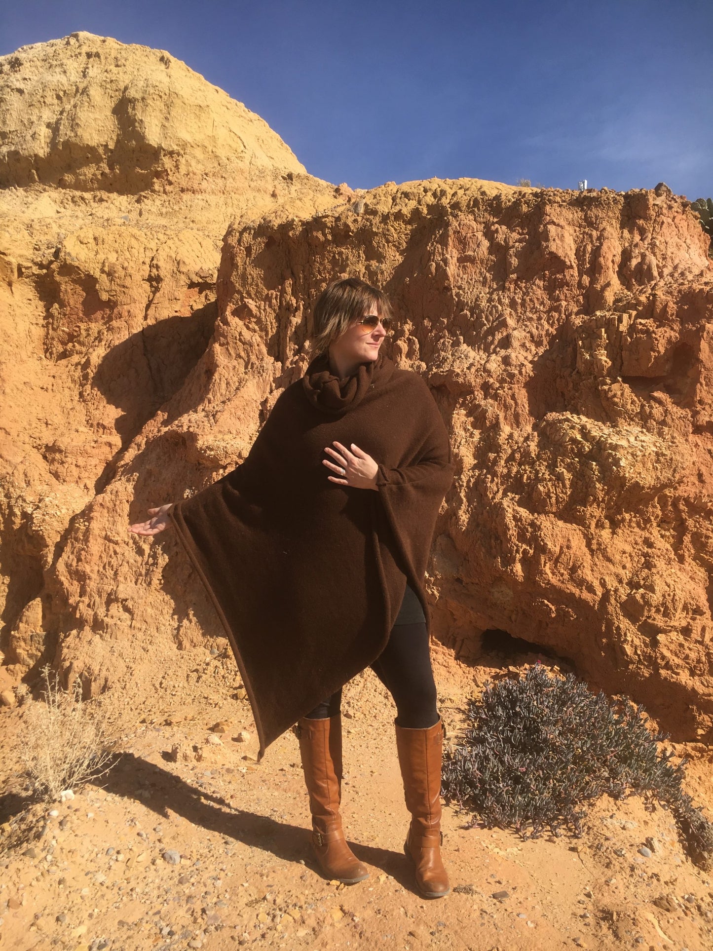 Larger poncho