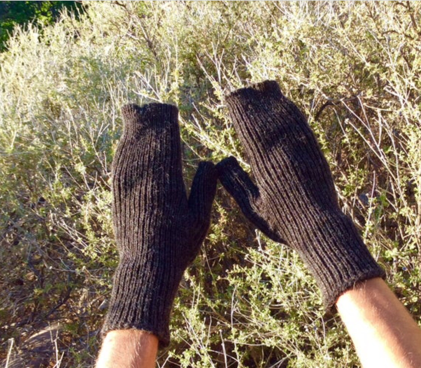 Fingerless mittens