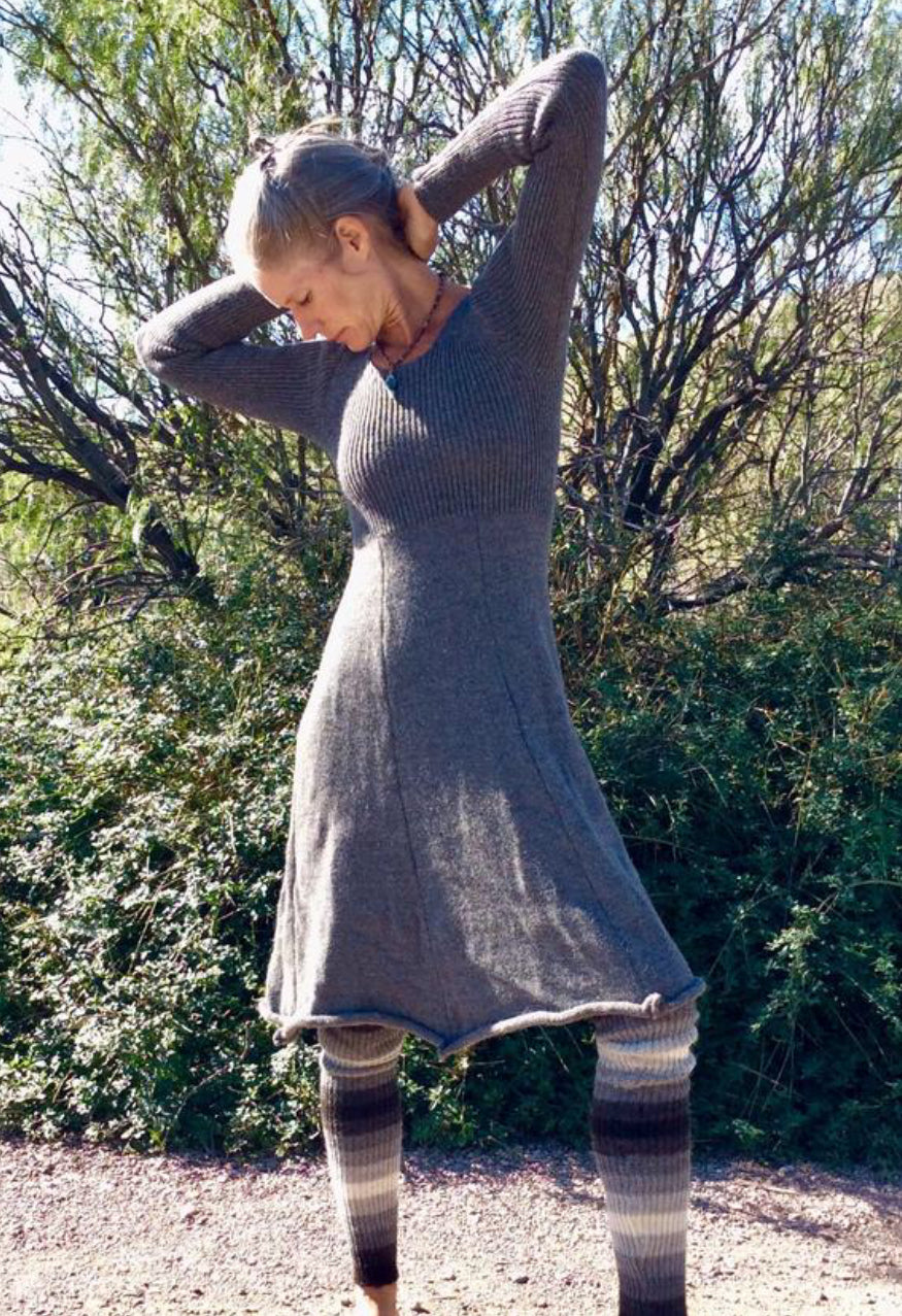 Winter woodland dress