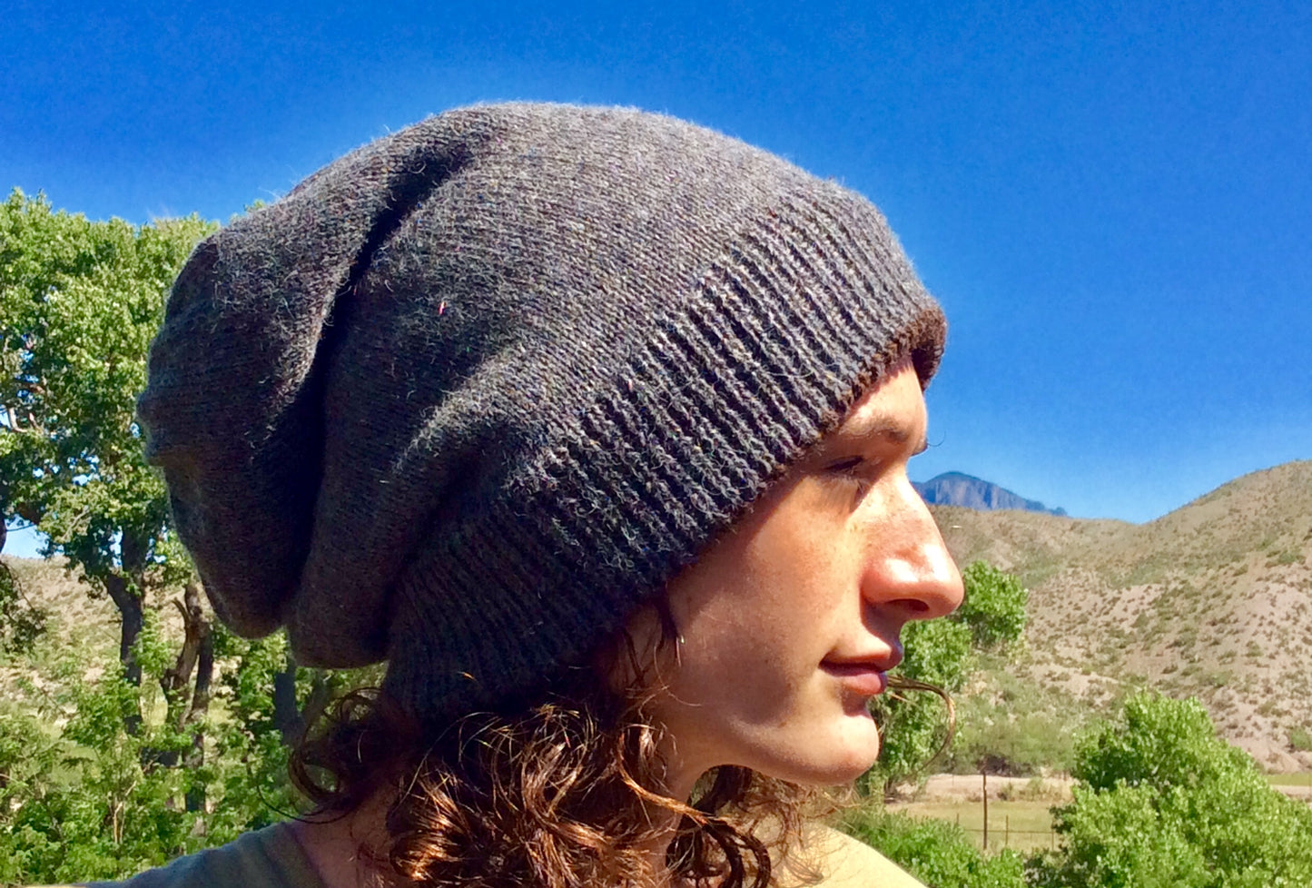 Thick, two layer, reversible hat