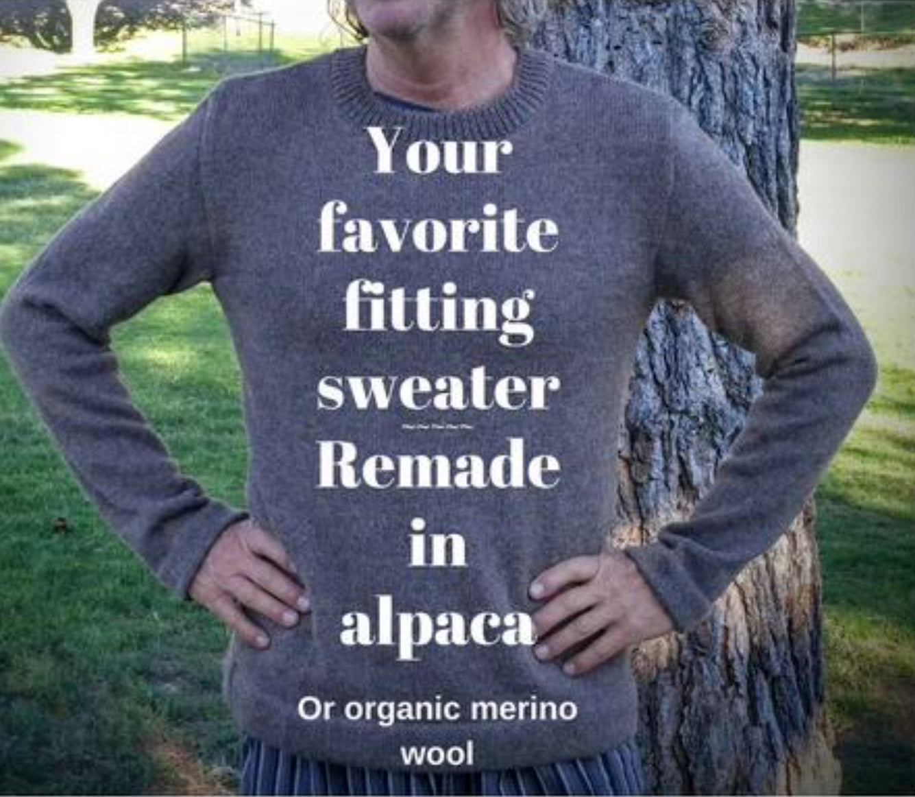 Your favorite sweater remade