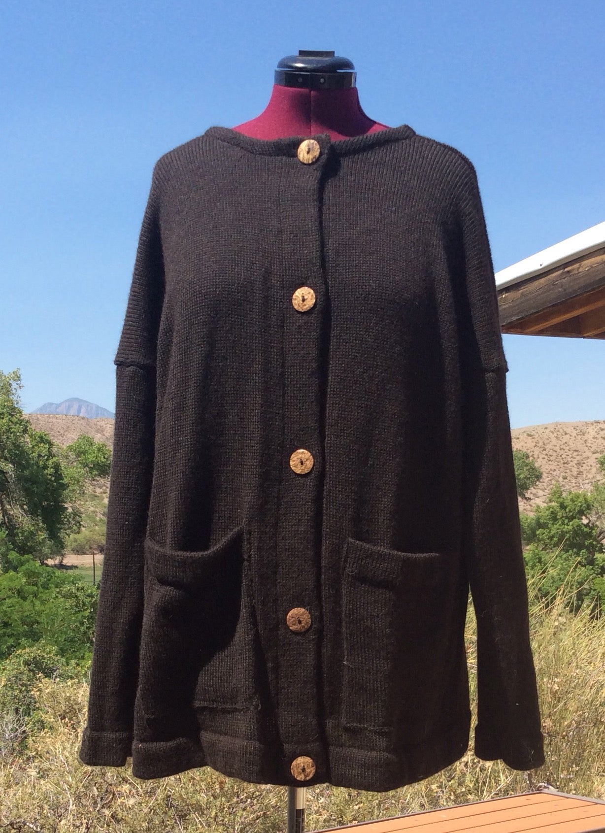 Oversized cardigan