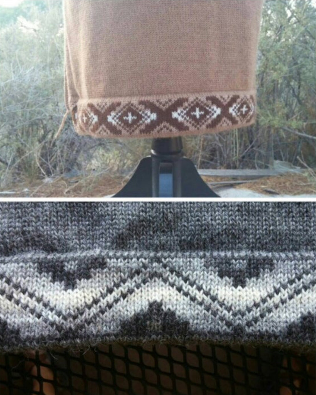 Pullover sweater, with or without design at hem