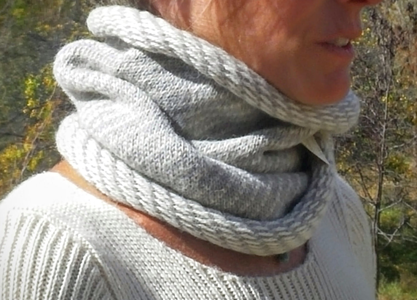 2 layer neck warmer