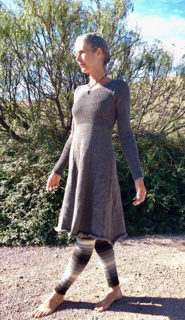 Winter woodland dress