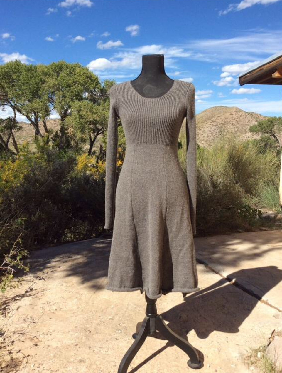 Winter woodland dress