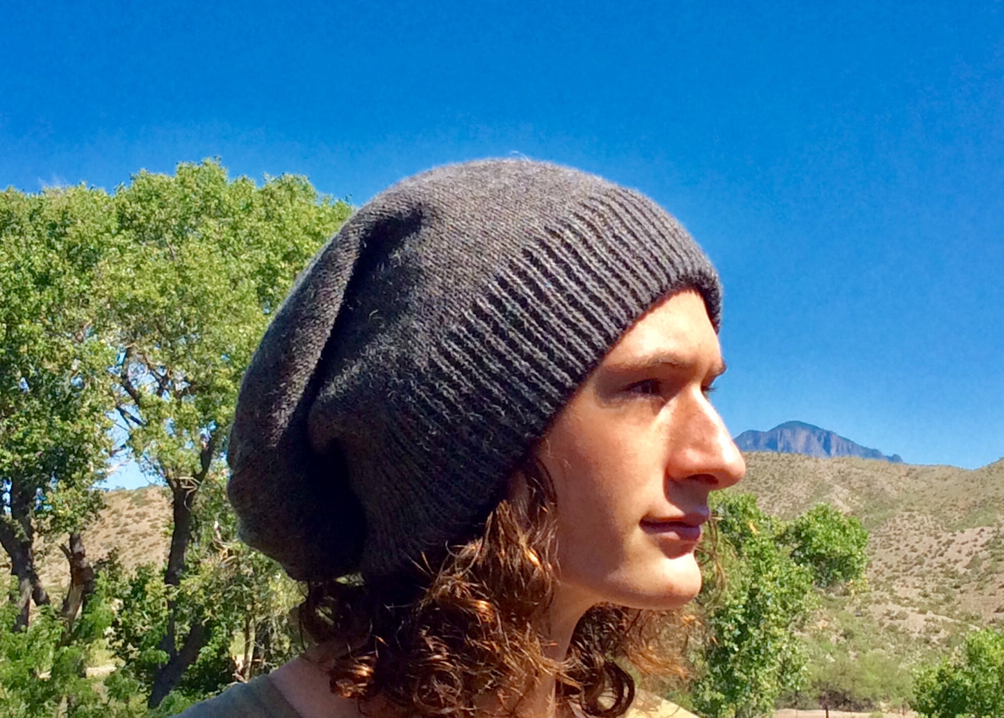 Thick, two layer, reversible hat
