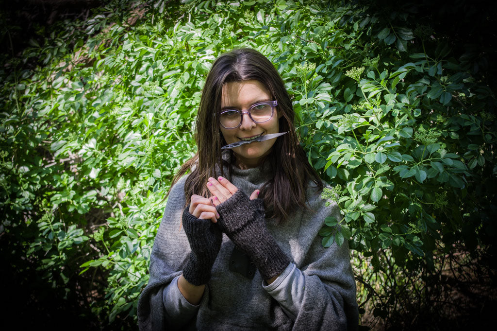 Fingerless mittens
